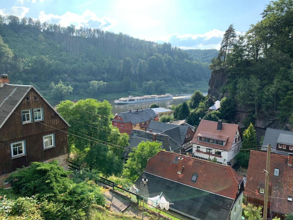 Pension Alpenrose Bad Schandau Exteriör bild